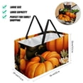 thumbnail image 2 of Reusable Foldable Oxford Cloth Grocery Storage Bag Laundry Bag Toy Basket Large Capacity Bag, 2 of 7
