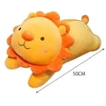 thumbnail image 2 of Creative Sun Flower Smile Lion Muñeco De Peluche Animal De Peluche Juguetes Para Niños Cute Soft Pillow Cojín Regalo Para Niños Vogacara FN007968-07, 2 of 6