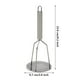 thumbnail image 3 of Prensa machacadora de papas de acero inoxidable | Herramienta de cocina resistente para triturar papas y verduras | Mango ergonómico y cómodo | Fácil de limpiar, 3 of 5