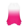 thumbnail image 5 of ZQUUVOU Tank Top For Women Halter Solid Color Loose Ruffle Casual Tops (Hot Pink,S), 5 of 6