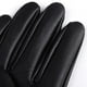 thumbnail image 5 of Guantes de cuero sintético para pantalla táctil, para conducir, negros, cálidos, para invierno (talla única), 5 of 7