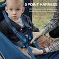 thumbnail image 6 of EVER ADVACNED SIDE-UNZIP WAGON STROLLER FOR 2 KIDS,BLUE, 6 of 11