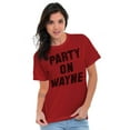 thumbnail image 4 of Party On Wayne Garth 1990s Men's Graphic T Shirt Tees Brisco Brands X, 4 of 6