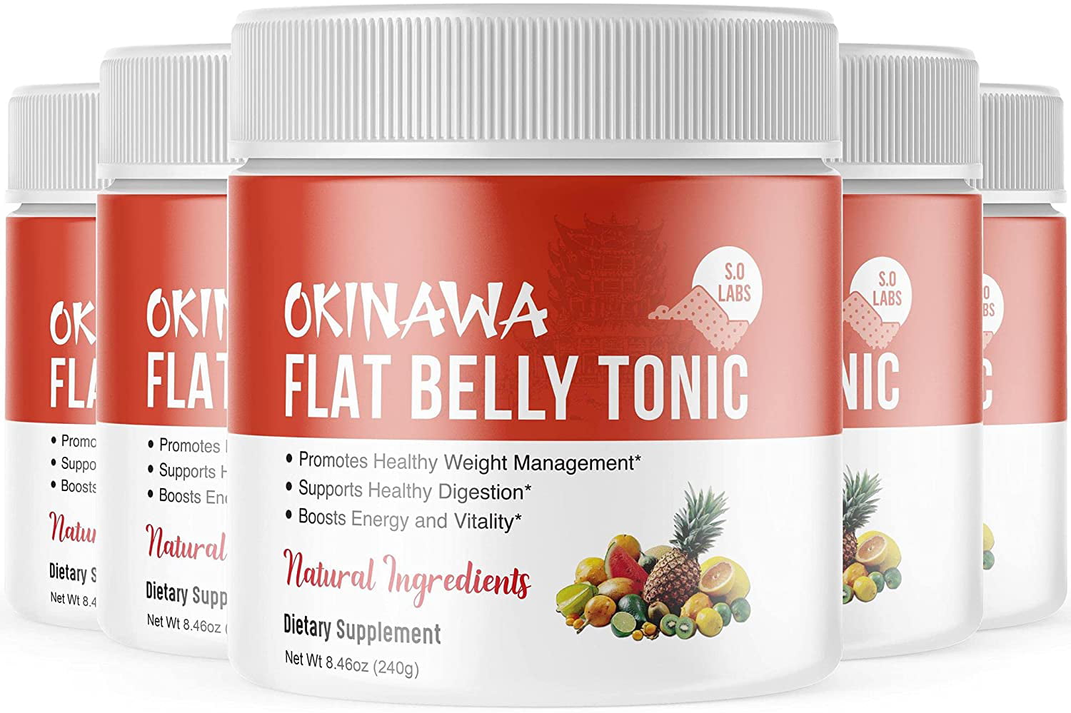 Okinawa - Flat Belly Tonic - Powder for Weight Loss - Energy Boosting  Supplements for Weight Management - Advanced Ketogenic BHB Ketones (1 Pack)  - Walmart.com