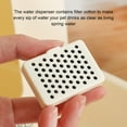 thumbnail image 3 of Redempat Grande Capacité et Anti-Fuite Distributeur d'Eau pour Chiens et Chats 3800ml Capacité Sortie Large Uncap Distribution d'Eau Blanche, 3 of 6