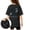 Z03-Black, variant on Girls T Shirts Short Sleeve Round Neck Basic Cute Print Tees Back To School Clothes Casual Preppy School Uniform Tops,Purple,3-4 Years