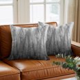 thumbnail image 6 of Throw Pillow Covers 20x20 Inch, Abstract Grey Decorative Pillow Cases for Couch Sofa Bed, Modern Gradient Minimalist Mottled Art Cotton Linen Square Home Decor Pillowcases with Hidden Zipper, 6 of 9