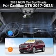thumbnail image 2 of MOTOMATE Custom Fit Windshield Sun Shade for Cadillac XT5 2017-2024, Foldable Sun Visor Protector Blocks UV Rays & Heat, 2 of 9