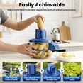 thumbnail image 5 of 2 in 1 Automatic Peeling Machine, Ngxiha 2026 New Electric Potato Peeler, Grape & Garlic Peeler Machine Rechargeable Wireless Fruit & Veggie Peeler for Home Kitchen, 5 of 9