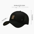 thumbnail image 3 of Zszcpp Summer Hats For Men 2025 Baseball Hats Trendy Mesh Breathable Going Out Sun Protection Classic Design Caps, 3 of 4
