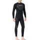 thumbnail image 1 of DivaSail Setuits Buceo Traje de buceo Ultrathin Secado rápido Pantalones de manga larga Cuerpo completo Traje de baño Jumpsuit Deportes transpirables Pieles de buceo Hombres Negro 【XL】 Scienceny OD003280-04, 1 of 7