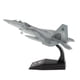 thumbnail image 5 of 1: 100 modelo en miniatura con soporte de exhibición desmontable juguetes educativos para adu gris2 Yotijar Juguetes de aviones fundidos, 5 of 10