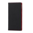 thumbnail image 2 of SaniMore Wallet Case for iPhone 14 Pro 6.1" 2022, Wrist Strap Flip Kickstand Card Slots Genuine PU Leather Shockproof TPU Shell Anti-fall Full-body Protective Cover For iPhone 14 Pro, Black, 2 of 8