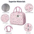 thumbnail image 4 of Womens Pink Christmas Tree Pattern Lunch Box for Work,Insulated Lunch Bag for Women,Loncheras Para Mujer,Leakproof Adult Lunch Bag for Work,Beach,Travel,Picnic,Camping, 4 of 7