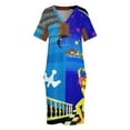 thumbnail image 3 of HAVANA CUBA-vestido holgado con bolsillo para mujer embarazada ropa Vintage con estampado publicitario para viajes, 3 of 6