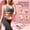 Pink2, variant on Electric Heating Pad for Period Cramps, Portable Cordless Menstrual Heating Belt with 5 Heat Levels 4 Massage Modes, NTC, Birthday Christmas Mothers Day Gifts for Girlfriend Mom Wife Women