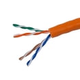 thumbnail image 2 of Grandmax Cat5e 350MHz Plenum Solid, 1000ft, 100% Copper Cable, Black, 2 of 4