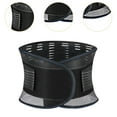 thumbnail image 3 of Vaveren Back Support Belt Elastic Band Waist Belt for Weight Lifting Sports Exercise, 3 of 5