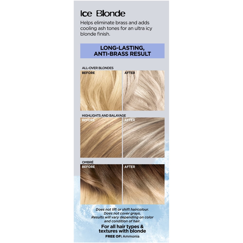 L'Oreal Paris Feria Hair Color, Ice Blonde, 1 fl - Walmart.com