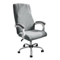 thumbnail image 1 of Funda para silla de oficina FORCHEER, grande, elástica, gris claro, XL, 1 of 7