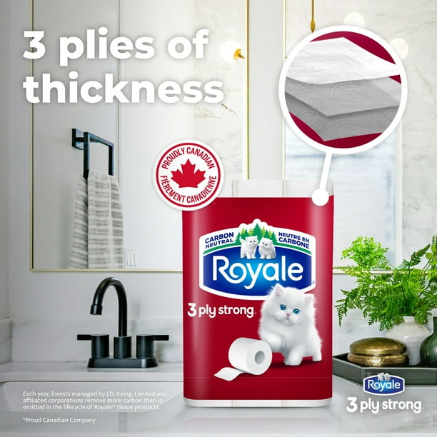 Papier Toilette Doux 2 Plis – 30 Rouleaux (pack De 5x6), équivalent 185 Rouleaux