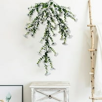 Clearance Under $5 Boovnll Hanging Flowers, Artificial Hanging Plants, Lifelike Flowers, No Fade, UV Resistant, Artificial Flowers for Indoor/ Outdoor Wedding, Party, DIY Tables Decor, Fake Flowers