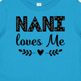 thumbnail image 4 of Inktastic Nani Loves Me Baby Clothes Girls Baby T-Shirt, 4 of 5