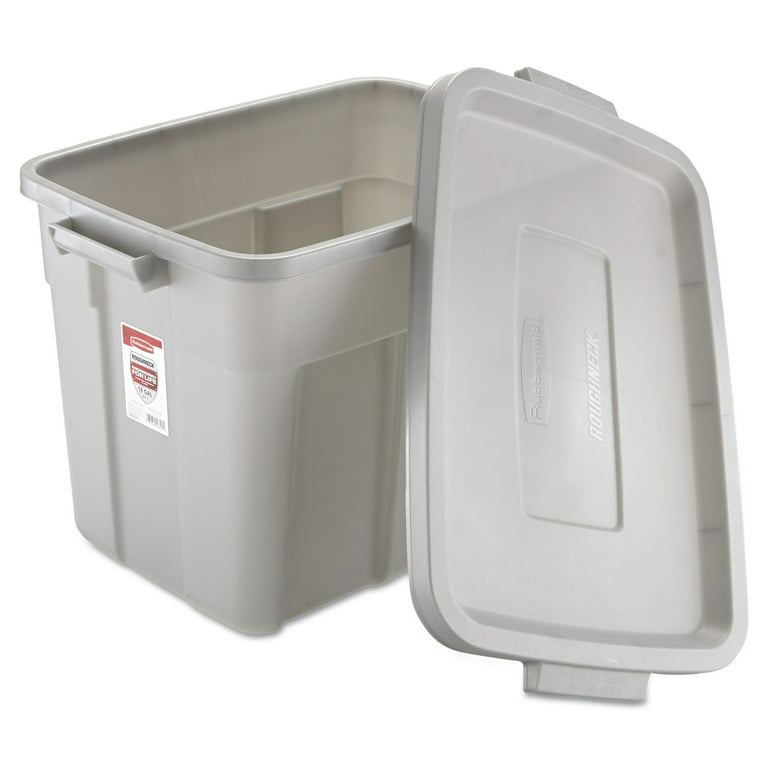 その他 Rubbermaid RoughneckStorage Box, 18 gal Rubbermaid Roughneck 18 Gal. Storage Box, Dark Indigo