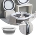 thumbnail image 2 of Foot Bath Collapsible Feet Soaking Tub Feet Soaking Tub With Massage Acupoints Use Collapsible Bucket Foldable Foot Soak Tub For Home Hotel Travel Spa Camping Soaking, 2 of 4