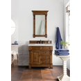 thumbnail image 3 of James Martin Vanities 36" Single Vanity, Warm Cherry w/ 3 CM Lime Delight Quartz Top, 3 of 5
