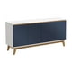 thumbnail image 2 of Aparador Blanco/Azul Kappesberg 156 cm 4 Puertas, 2 of 10