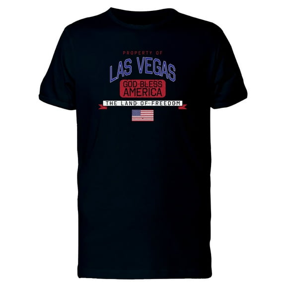 Property Of Las Vegas  T-Shirt Men -Image by Shutterstock, Male Large