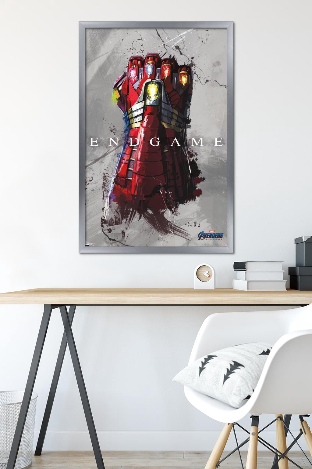 Marvel Avengers: Endgame - Stark Gauntlet Wall Poster, 22.375" x 34", Framed