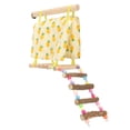 thumbnail image 2 of Hamaca Colgante Para Pájaros, Escalera Para Tienda De Loros, Decorativa Segura, 4 Estaciones, Mezcla De Colores Universal Para Loros Para Hámster Sirio, 2 of 7
