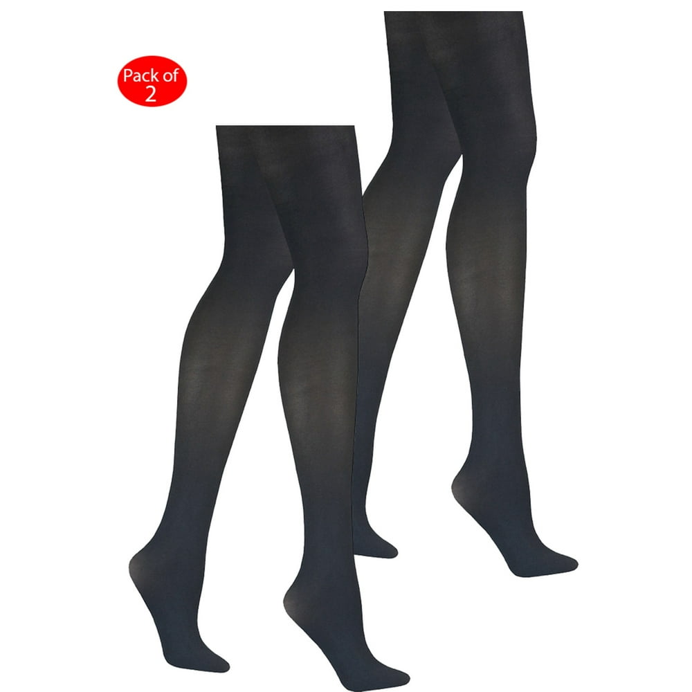 Hanes Hanes Matte Opaque Control Top Tight, Color Black, Size T