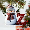 thumbnail image 3 of Adornos Navideños con Letras 2025, Colgante de Ciervo Navideño, Decoración de Madera para Mesa, Adornos Personalizados, 3 of 6