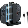 thumbnail image 1 of Charger Dock for Switch 2 Joy-Cons Controller & Charging Indicator, USB-C Cable Included, 1 of 5