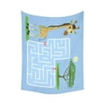thumbnail image 2 of CADecor Tapestry Giraffe Maze Wall Hanging Tapestry 60x80 inches, 2 of 2