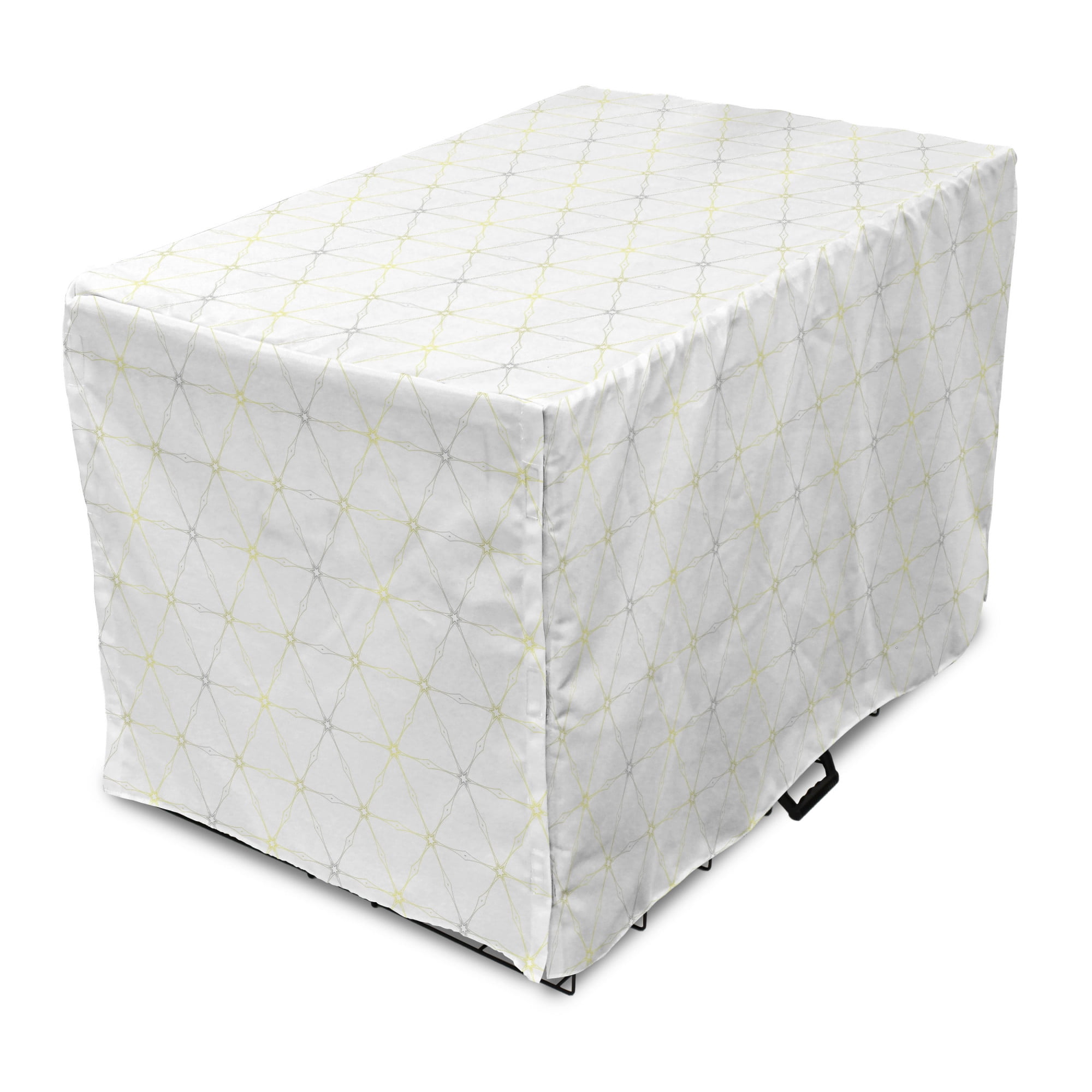 Illustration of Straight Mesh Dog Crate Cover