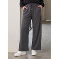 thumbnail image 3 of Cueply Wide Leg Sweatpants Women Casual Baggy Heavyweight Lounge Sweat Pants Winter Joggers with Pockets, 3 of 8