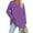 Purple, variant on Rciityk Womens Fall Tops Fashion Long Sleeve Tunic Pullover Tops Casual V Neck Basic T-Shirts Blouse Fall Spring Tops