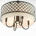 thumbnail image 4 of Livex Lighting Arabesque 5 Light Pendant Light in English Bronze, 4 of 16