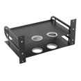 thumbnail image 4 of Box Double Layer Floating Wall Shelf TV Box Shelf Wall Mounted Router DVD Cable Box Shelf for Household, 4 of 8