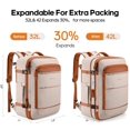 thumbnail image 2 of Mochila Bagsure Travel 42L para equipaje de mano con puerto USB, 2 of 7