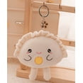 thumbnail image 2 of Llavero de peluche Dumpling, animal de peluche adorable, hecho a mano, para niños y adultos, 2 of 4