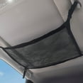 thumbnail image 2 of Multifunction Roof Net Packet Car Storage Bag, Car Roof Net Bag, Polyester Webbing Driving For Wild Camping Black, 2 of 8