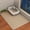 Khaki, variant on Double-layer large cat litter mat, an anti-splash mat for cat litter boxes, a filtering mat and sand leakage mat, a cat product