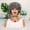 3, variant on Elf Cut Wig Short Hair Wig with Bangs Mixed Color Highlights Fluffy Synthetic Wig Replacement Wig for Women Halloween Costume Wig