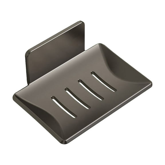 cpengpj Bar Soap Holder Dish Shower Self Draining Soap Container with Lid, Wall Mounted Soap Box Tray for Bathroom Bathtub Sink, Waterproof