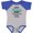 Baseball Heather and Royal, variant on Inktastic Happy Birthday, Mommy I'm the Best Ever in Blue Boys or Girls Baby Bodysuit